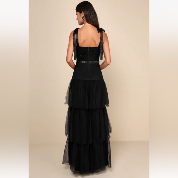 Women's LuLu's black dress size XL - Picture 2 of 6